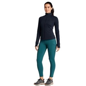 Eddie Bauer Women’s High-Rise Trail Leggings Blue Teal –‎ Size Large